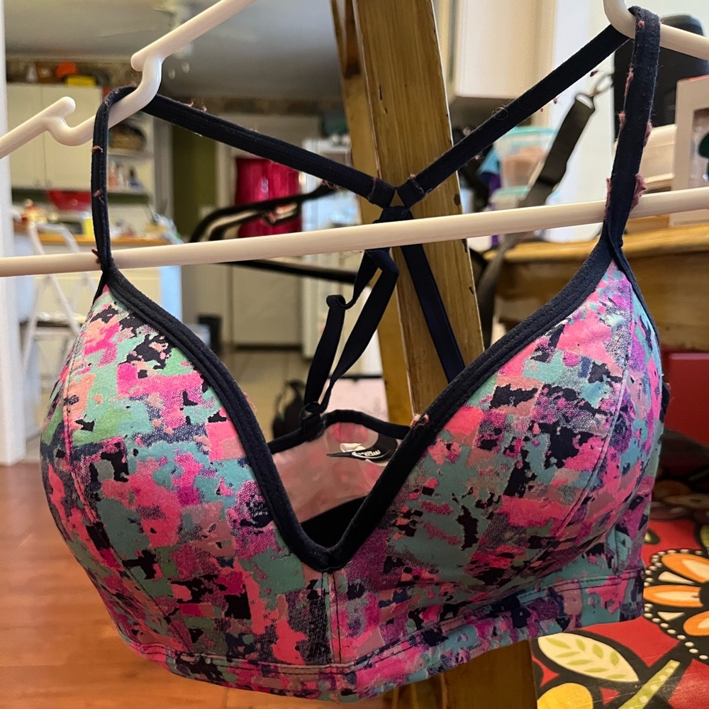 Small racer back sports bra